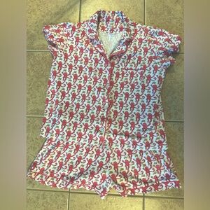 Roller Rabbit Monkey Polo Pajamas